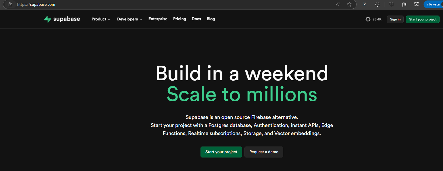 n8n教學二：Supabase申請及建立向量資料庫